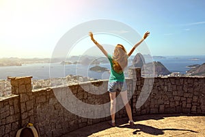 Girl at the Rio de Janeiro