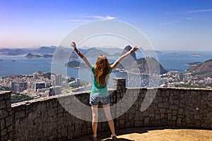 Girl at the Rio de Janeiro