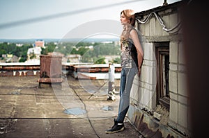 Girl on the Roof.