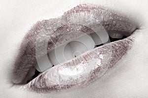 Girl's lips