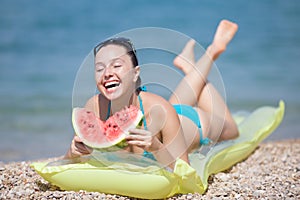 Girl at the sea