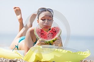 Girl at the sea