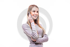 girl speak on phone