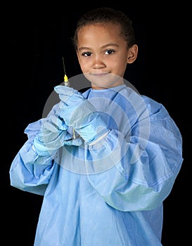 Girl surgeon