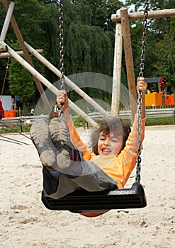 Girl on the swing