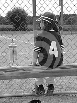 Girl T-Ball Player photo