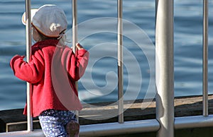 Girl Watching the Horizon