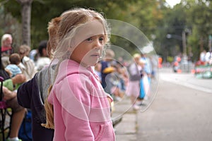 Girl Watching Parade photo