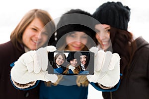 Girlfriends Selfies