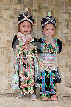 Girls from Asia Hmong photo