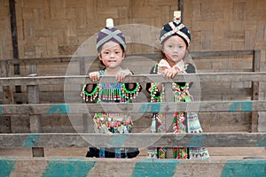 Girls from Asia Hmong photo