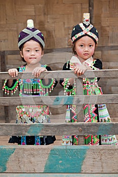 Girls from Asia Hmong photo