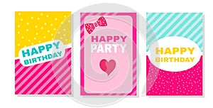 Girls birthday invitation