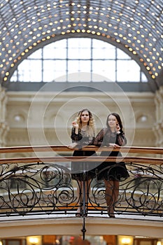 Girls on the bridge