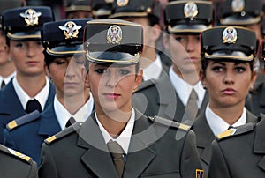 Girls cadet unit