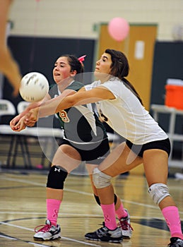 Girls High School Volleyball