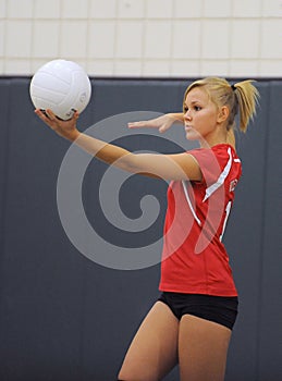 Girls High School Volleyball