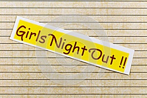 Girls night out young female friends nightlife party celebration