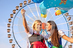 Girls on oktoberfest ore springfestival