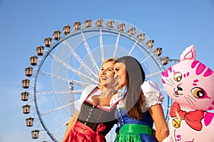 Girls on oktoberfest ore springfestival