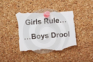 Girls Rule Boys Drool