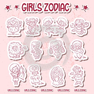 Girls zodiac horoscope sign