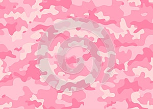 Girly Camo. pink texture military camouflage repeats seamless army hunting background photo