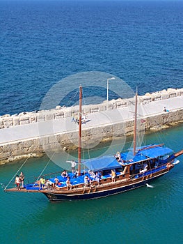 Girne(Kyrenia)Marina Entrance