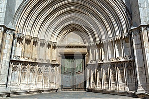 Girona Cathedral Entrance