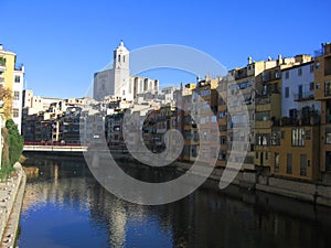 Girona cathedral tower