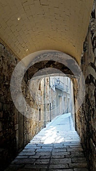 Girona, old town.