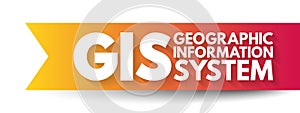 GIS Geographic Information System - type of database containing geographic data with software tools for managing, analyzing, and