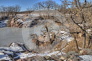 Gitchee Manitou is a Nature Preserve on the Iowa/South Dakota border Infamous for murders of children photo