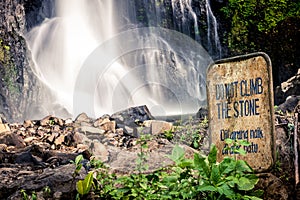 GitGit Waterfall in Bali, Indonesia.