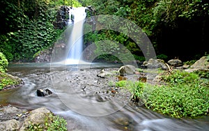 Gitgit waterfall at Singaraja regency of Bali - Indonesia