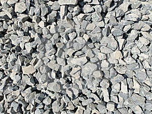 GItti stone or 10mm granite stone used for construction