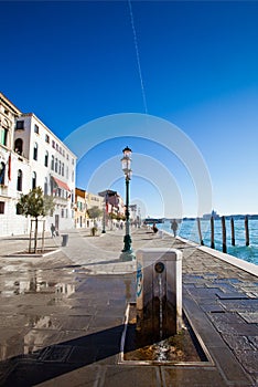 Giudecca Canal in Venice