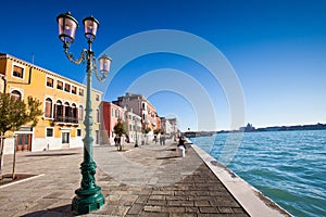 Giudecca Canal in Venice