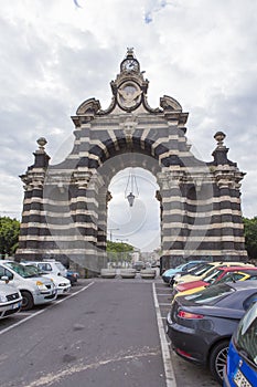 Visiting the Giuseppe Garibaldi gate