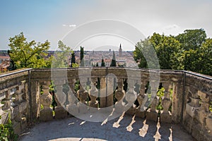 Giusti gardens, Verona, Italy - a beautiful balcony