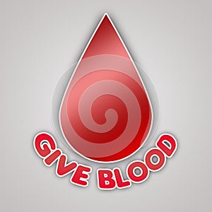 Give Blood Emblem Campaign