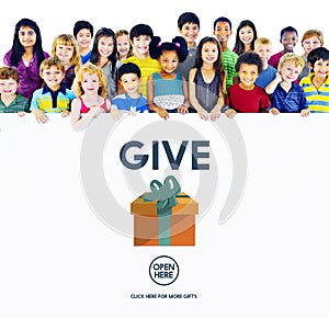 Give Donate Generosity Giving Support Help Concept