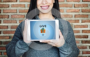 Give Donate Generosity Giving Support Help Concept