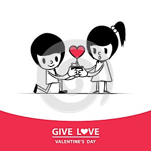 Give love