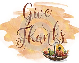 Give Thanks