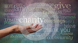 Give to Charity Banner photo