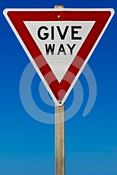 Give Way Sign