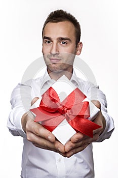 Giving a gift