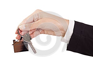 Giving house keys