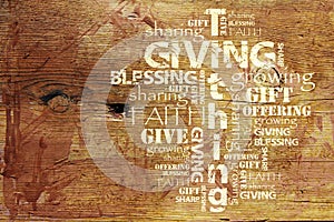 Giving and Tithing Background photo